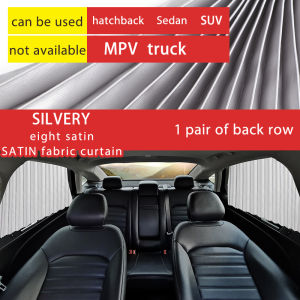 KSL 2 Pairs Magnetic Car Sun Shade UV Protection Curtain Side Window Sunshade (Rear) Auto Curtain Sunshade Privacy Car