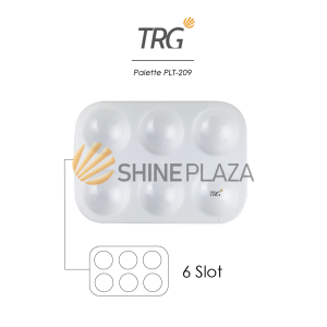 TRG Palet Tempat Alas Lukis Cat Air Akrilik Poster PLT-209 - Watercolor Acrylic Paint Palette TRG
