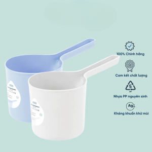 Gáo múc nước ca nước nhựa nguyên sinh múc nước chịu nhiệt độ cao Notoro INOCHI tiêu chuẩn Nhật Bản-Happy Home 4U