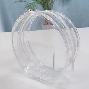 DITIPOO Búp bê 10cm Túi Búp Bê ngoài trời trong suốt Nhiều màu Trong suốt Túi trưng bày búp bê ngoài trời Túi bảo vệ búp bê hoạt hình Tròn Túi đựng búp bê dày Móc khóa tự làm