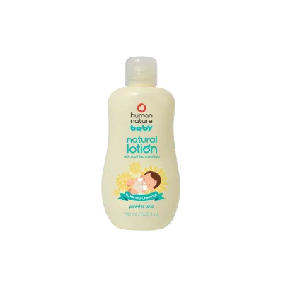 Human Nature Natural Baby Lotion with Soothing Calendula for Sensitive Baby Skin