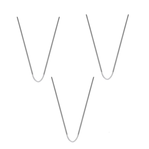 3 Pcs Metal Circular Knitting Needle 2mm/2.5mm/3mm/3.5mm/4mm Round Needle for Knitting Socks Sweater Sweater Hat