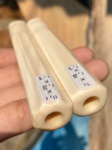 Pipa Keramik Alami 11cm Tebal Mulus Segilpan & Blimbing untuk Fleksibilitas