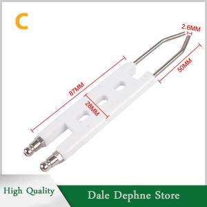 [Dale Dephne] อิเล็กโทรดเซรามิกจุดระเบิดสองขาอิเล็กโทรดเซรามิกสำหรับเตาน้ำมัน