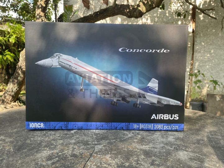 Concorde Aircraft Building Block Set | Lazada PH