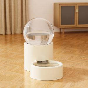 LABAICAI Plastic Automatic Pet Feeder Large Capacity Neck Protection Dog Water Dispenser Pet Accessories Leakproof Pet Food Bowl For Cats Dogs