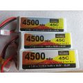 Pin LiPo cao cấp 3s, 4s, 6s 4500mah 45C dòng xả cao. 