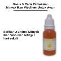 Visoliver Minyak Ikan Untuk Ayam Bangkok Aduan Jago Ekor Lidi Mengandung Omega3 Dan Vitamin. 