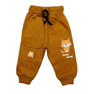 Celana Joger Anak Seri Binatang Gambar Rubah - Fox Lucu usia 6 Bulan-5 Tahun