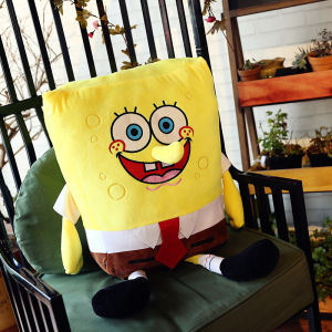 Cute Spongebob Plush Toy Big Size Doll Cartoon Patrick Star Stuffed Toys Childrens Birthday Gifts For Boys squarepants Soft Plush Toy For Girlfriend