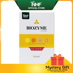 NHF Biozyme - Natural Digestive Enzymes Reduce Bloating Improve Digestion (3g x 30 Sachets)