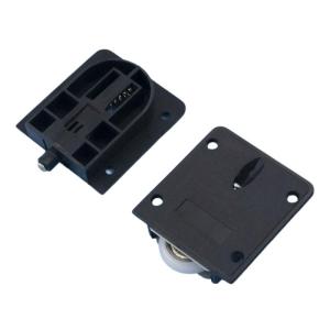 Sturdy Plastic Old Styles Wardrobe Sliding Door Rollers Ensuring Quiet Glides Suitable for Bedroom and Living Room