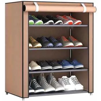 Rak Sepatu Sandal Multilayer Shoe Rack Cloth Storage 34579 Layer Rak Sepatu Plastik 4 Susun Tempat Sandal Sepatu Rak Serbaguna Plastik Rak Sepatu Murah