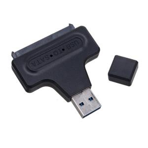 7+15 Pin to USB Adapter USB3.0 Cable External Hard Drive Serial 22pin Converter Fit for 2.5" HDD/SSD