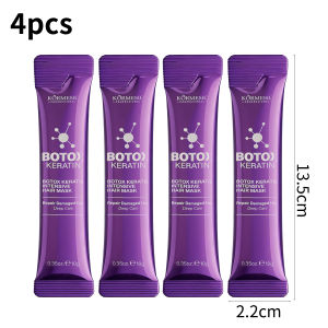 Dorisna เคราตินมหัศจรรย์20ชิ้นมาส์กผมซ่อมแซม5วินาทีผมหยิกที่เสียหายนุ่มเงางามโภชนาการลึกชุ่มชื้นดูแลเส้นผมบำรุง