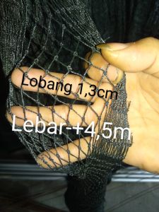 Jaring Serokan ikan Jaring Untuk Pagar Ayam Senar meteran lubang 1 jari lebar 45m