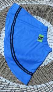 Rok Sporty Wanita Poliester Hitam Matte Stripe untuk Gym dan Olahraga