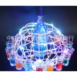 -พร้อมส่ง-ที่วางแก้วค็อกเทลบาร์เคาน์เตอร์บาร์ชั้นวางไวน์ชั้นวางค็อกเทลที่วางแก้วสีสันเรืองแสง//จัดส่งฟรี