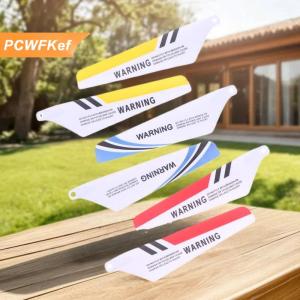 【PCWFKef】 4pcs Phụ tùng chính cánh quạt cho máy bay trực thăng rotor RC Syma S107 DIY phụ kiện Kid Quà Tặng