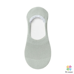 MD ถุงเท้าข้อสั้น ผ้าโพลีเอสเตอร์ แบบบางพิเศษ ระบายอากาศ  กันลื่น สําหรับผู้หญิง Boat socks