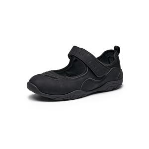 YOTO Women Mary Jane Flat Shoes Adjustable Strap Non Slip Casual Outdoor Walking Shoes