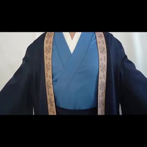 324Jinshi Cosplay Costume Anime Apothecary Diarie Men kimono Robe Suit with Headwear Kusuriya No Hitorigoto Outfits for Comic Con