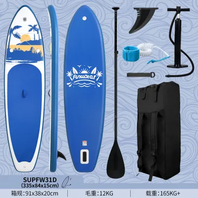 Inflatable Paddle Board Universal for all water types Portable with full accessories Non-slip surface for safety