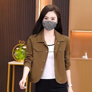 Short Coat for Women New Style Long-sleeve Lightweight Jackets