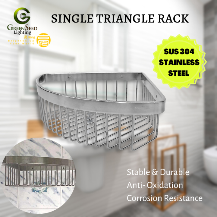 s Lighting SUS304 Single Triangle Rack for Bathroom High quality ...