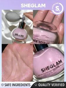 SHEGLAM Go Go Glow Highlighting Body Mist-Frosted Opal Body Glitter Powder Spray High-Shine Finish Multi-Use Shimmer Glow Highlighter Face Makeup