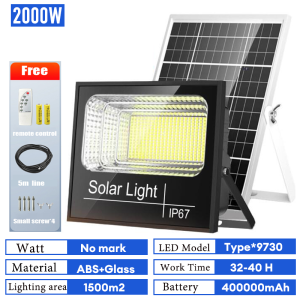 Solar light 4000W High Power BUY 1 TAKE 1 Solar Light Outdoor LED Light Solar Flood Light Waterproof IP67 Street Lamp