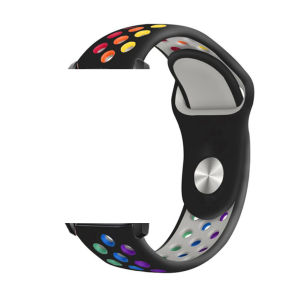 Sports Silicone Breathable Strap For Samsung Galaxy Watch 7/6/5/4 40mm 44mm Smart Watch Strap galaxy Watch Ultra 47mm 6/4 Classic 43mm 47mm 42mm 46mm Watch 5 Pro 45mm Wristband