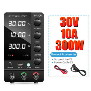 【Philippine Spot】Nice-power 30V 30A  20A Adjustable DC Lab Power Supply 100W-900W Programmable Bench Power Source Stabilized Workbench