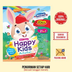 Buku Anak Wipe & Clean Happy Kids Activities