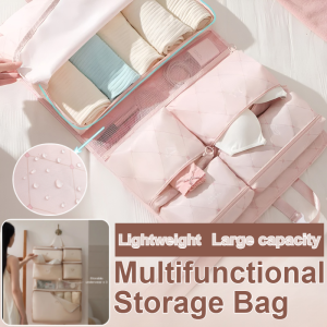Travel Storage Bag Multifunctional Large Capacity 7 In 1foldable Storage Box Lightweight Water-Proof