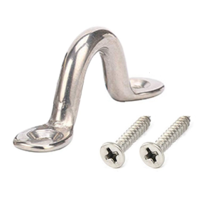 8pcs/10pcs Marine Top Pad Eye Tie Down Stainless Eye Straps Kayak Deck Loop for Kayak Rigging Tie Down Anchors Point