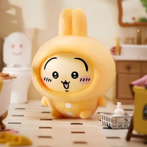 Chiikawa Pajama Loạt móc khóa vải nhung lông Búp bê thay đổi khuôn mặt USagi Hachiware Chiikawa móc khóa túi Quà Tặng