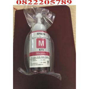 Mực in màu Đỏ (M) cho máy in Epson L805L1800L850L800 mã 673
