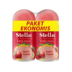 (Isi 2) Stella Refill Matic Paket Ekonomis - Isi Ulang Stella Pengharum Ruangan Semprot Otomatis