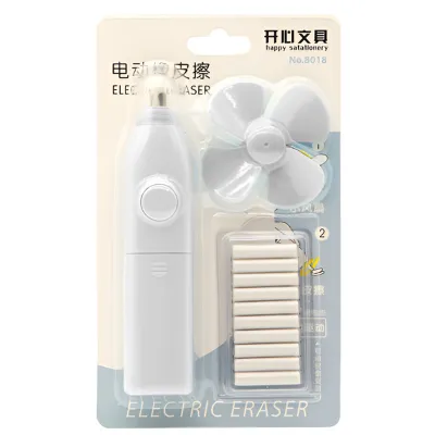 Penghapus Elektrik Dan Kipas / Electric Eraser / Penghapus Pensil Otomatis