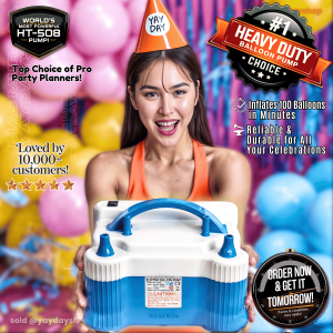 HT-508 Electric balloon pump heavy duty for Balloons party decorations balloon pump electric pump balloon air pump pump for balloon air balloon pump inflator machine with pump YD