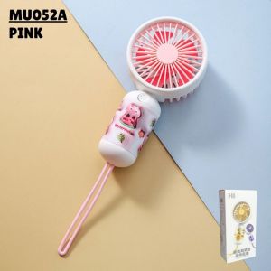 🔥IN STOCK🔥 Mini Handheld Fan Portable Rechargeable Fan  Lightweight Cute Design with Lanyard Strap