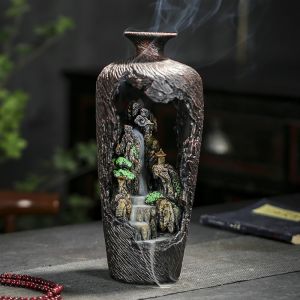 Pembakar Dupa Arus Balik / Pembakar Dupa Arus Balik Baru Vas Kreatif Pembakar Dupa