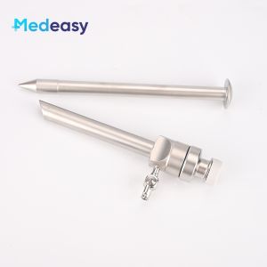 Disposable 12mm Magnetic Blunt Trocar Laparoscopy Surgical Instrument