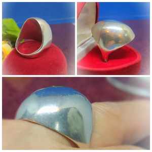 Stock Clearance: Very Rare Antique-macm Helmet ( Antik-Pattern yg Sangat lama dulu100% new Good for Collection) An Ori.pure Silver 925 Cincin Utk Lelaki