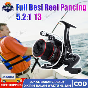 [Dikirim Dari Jakarta] 6000 Metal Fishing Spinning Reel 13 Bearing Reel Pancing katrol bahan metalreel murah berkualitas one waycatrol stanlessrel pancing murah untuk lautuntuk Memancing Di Lautmurah kuat Tarikan reel pancing murah cuci gudang COD
