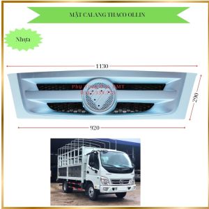 Mặt ga lăng (Mặt nạ) xe Thaco Ollin dài 1.13m cao 29cm logo tròn
