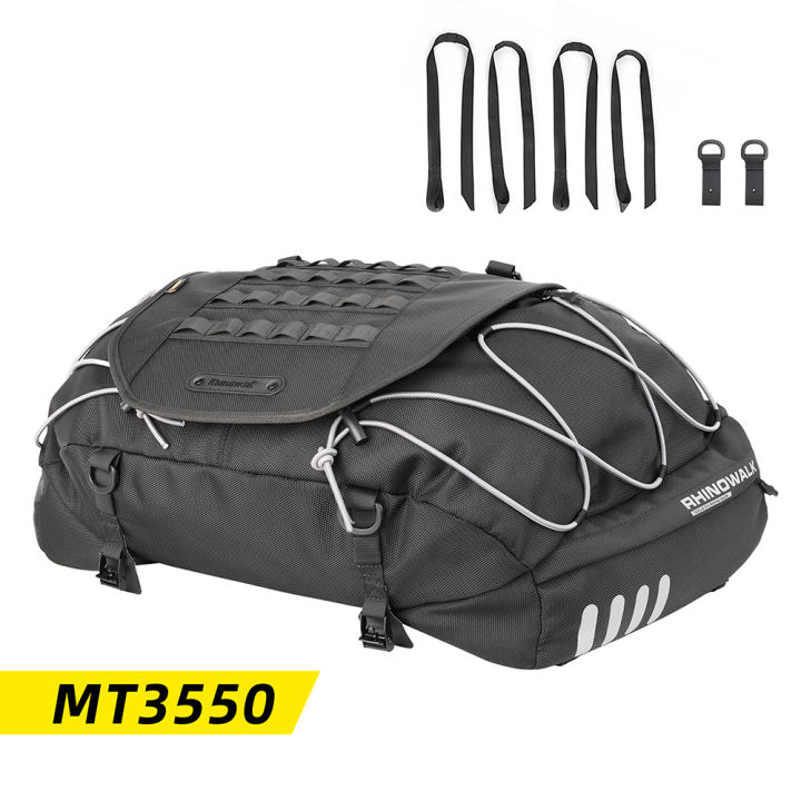 WILD HEART Dry Otorcycle Tail Bag 70L/50L With Rope Straps And Inner