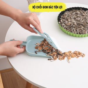 Bộ chổi và xẻng hót rác quét dọn bàn thờ văn phòng tiện lợi My Home DN137