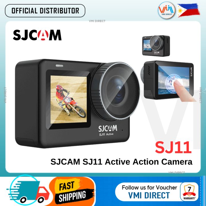 SJcam SJ11 Active Action Camera Dual screen 4K30FPS Ultra-clear video ...